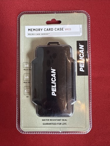 Pelican memory card case - pelican,